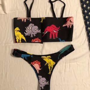 Hoaka dinosaur swimsuit
